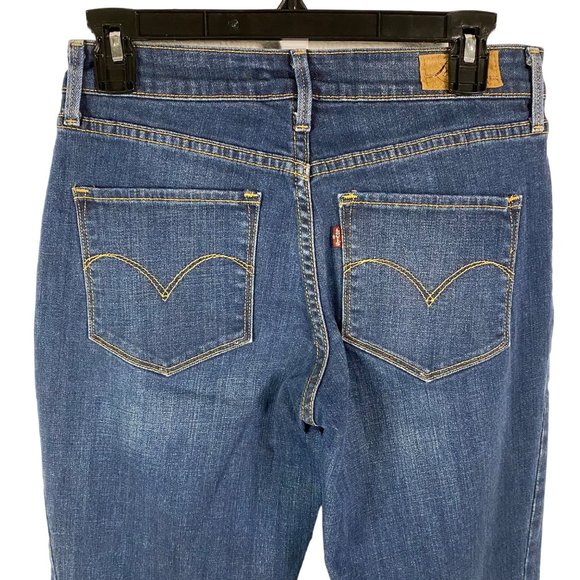 LEVIS Jeans Womens 29/8 Bold Curve Classic Boot Cut Denim Blue medium Wash Denim - Picture 6 of 12